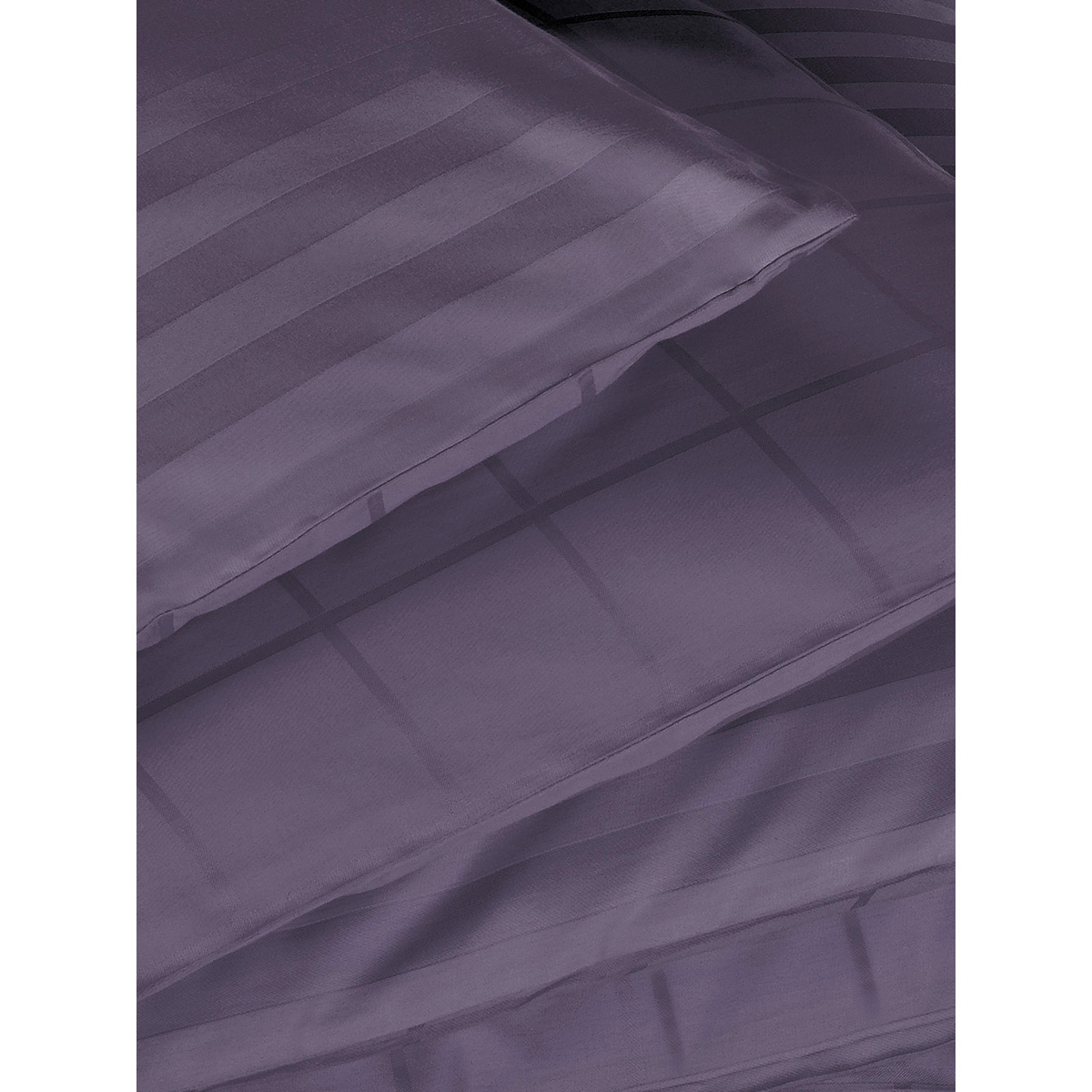 De Witte Lietaer Duvet cover Cotton Satin Zygo - Single - 140 x 220 cm - Purple