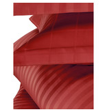 De Witte Lietaer Dekbedovertrek Katoen Satijn Zygo - Tweepersoons - 200 x 220 cm - Rood