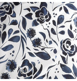 De Witte Lietaer Duvet cover Meadow 100% cotton satin Mood indigo 140x220 + 60x70