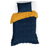 De Witte Lietaer Dekbedovertrek Rex 100% katoen satijn mood indigo 140x220 + 60x70