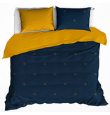 De Witte Lietaer Duvet cover Rex 100% cotton satin mood indigo 200x220 + 60x70 (2pcs)