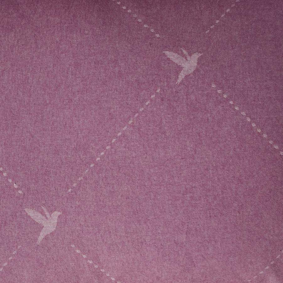 De Witte Lietaer Duvet cover Piper 100% cotton Flannel Lilac 260x240 + 60x70 (2pcs)