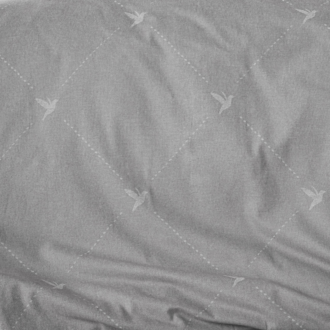 De Witte Lietaer Duvet cover Piper 100% cotton Flannel Natural gray 140x220 + 60x70