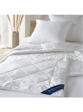 De Witte Lietaer Summer duvet 200x 220 cm White cotton