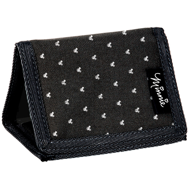 BeUniq Minnie Mouse wallet - 12 x 8 cm - Black