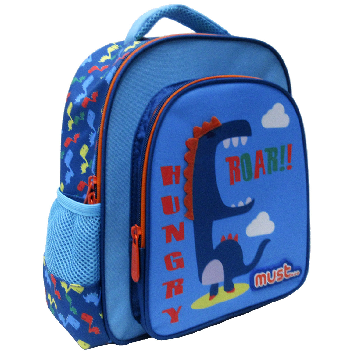 Must Dino backpack - 31 x 27 x 10 cm - Blue