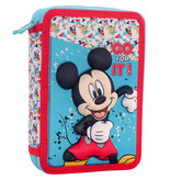Disney Mickey Mouse Go for it! gevuld etui - 3D - 21 x 15 x 5 cm  - Multi