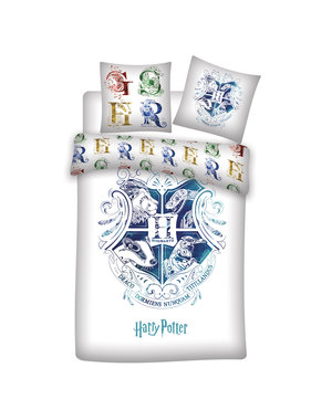 Harry Potter dekbedovertrek polyester 140 x 200 65x65 cm