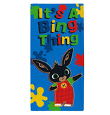 Bing Bunny Beach towel Bing Thing - 70 x 140 cm - Blue