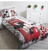 Disney Minnie Mouse Dekbedovertrek Londen - Eenpersoons - 140  x 200 cm - Multi