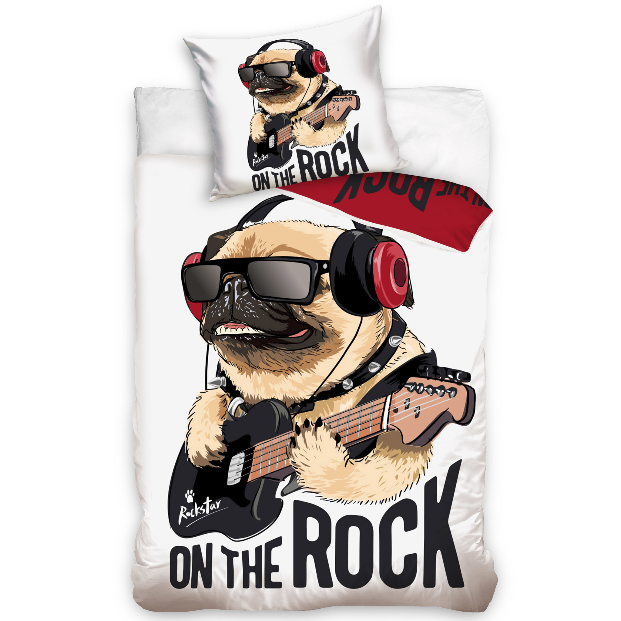 Animal Pictures Duvet cover On The Rock - Single - 140 x 200 cm - Cotton