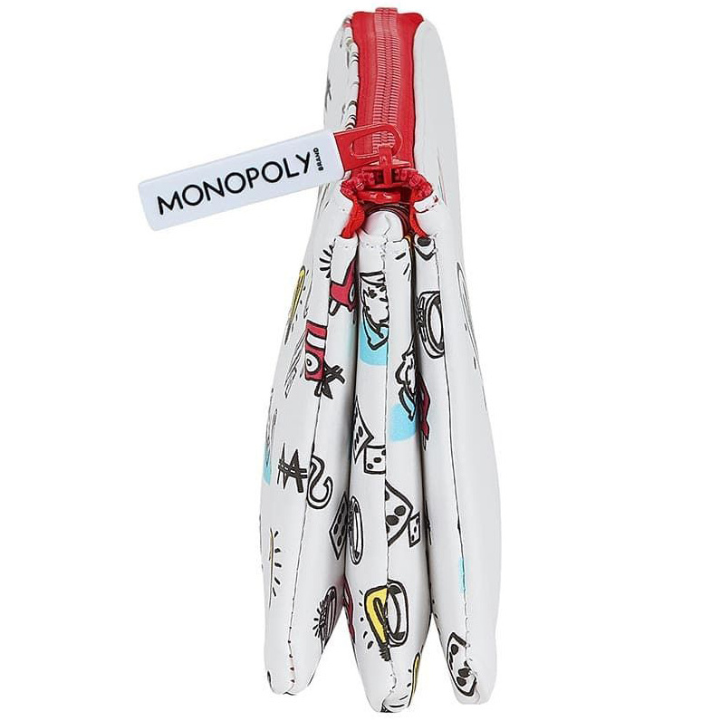 Monopoly Etui Genius - 22 x 12 x 3 cm - Wit