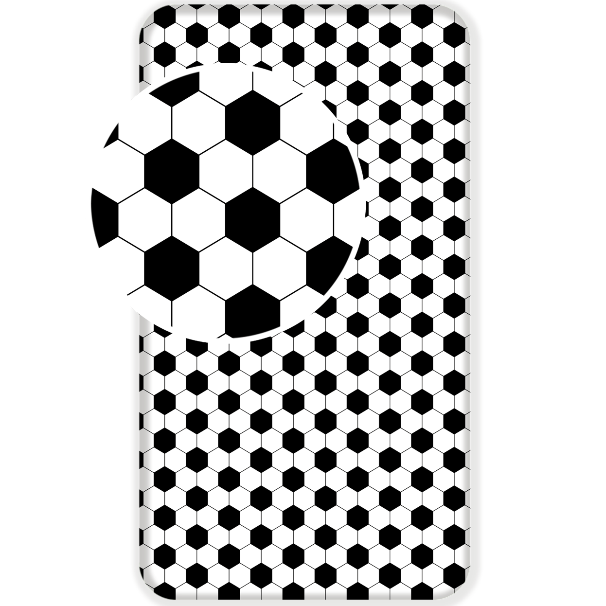 Voetbal Fitted sheet - Single - 90 x 200 cm - Cotton