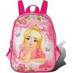 Princess Toddler backpack Two-sided - 30 x 25 x 9 cm - Polyester