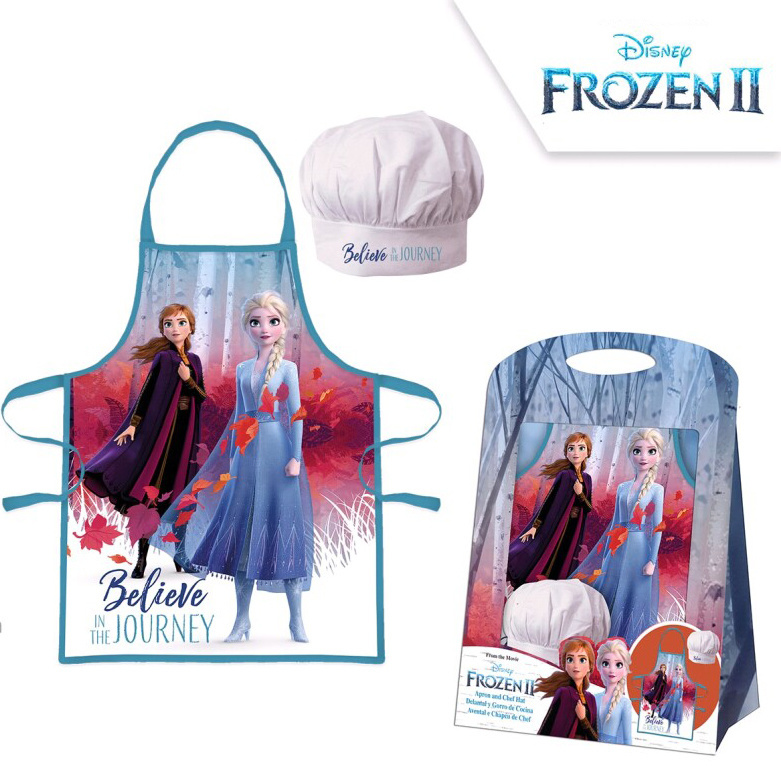 Disney Frozen Apron and Chef's Hat Journey - 4-8 Years