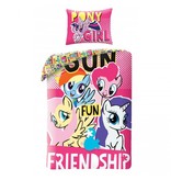 My little Pony Dekbedovertrek Friendship - Eenpersoons - 140  x 200 cm - Katoen