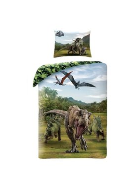 Jurassic World Dekbedovertrek Camo 140 x 200