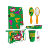 Dinosaurus Toilet Travel set Crazy Dino - 6 pcs. - Green