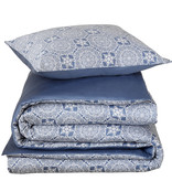 De Witte Lietaer Duvet cover Cotton Satin Henna - Single - 140 x 200/220 cm - Blue