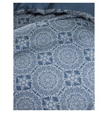 De Witte Lietaer Duvet cover Cotton Satin Henna - Single - 140 x 200/220 cm - Blue