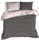 De Witte Lietaer Duvet cover Cotton Primrose - Hotel size - 260 x 240 cm - Black