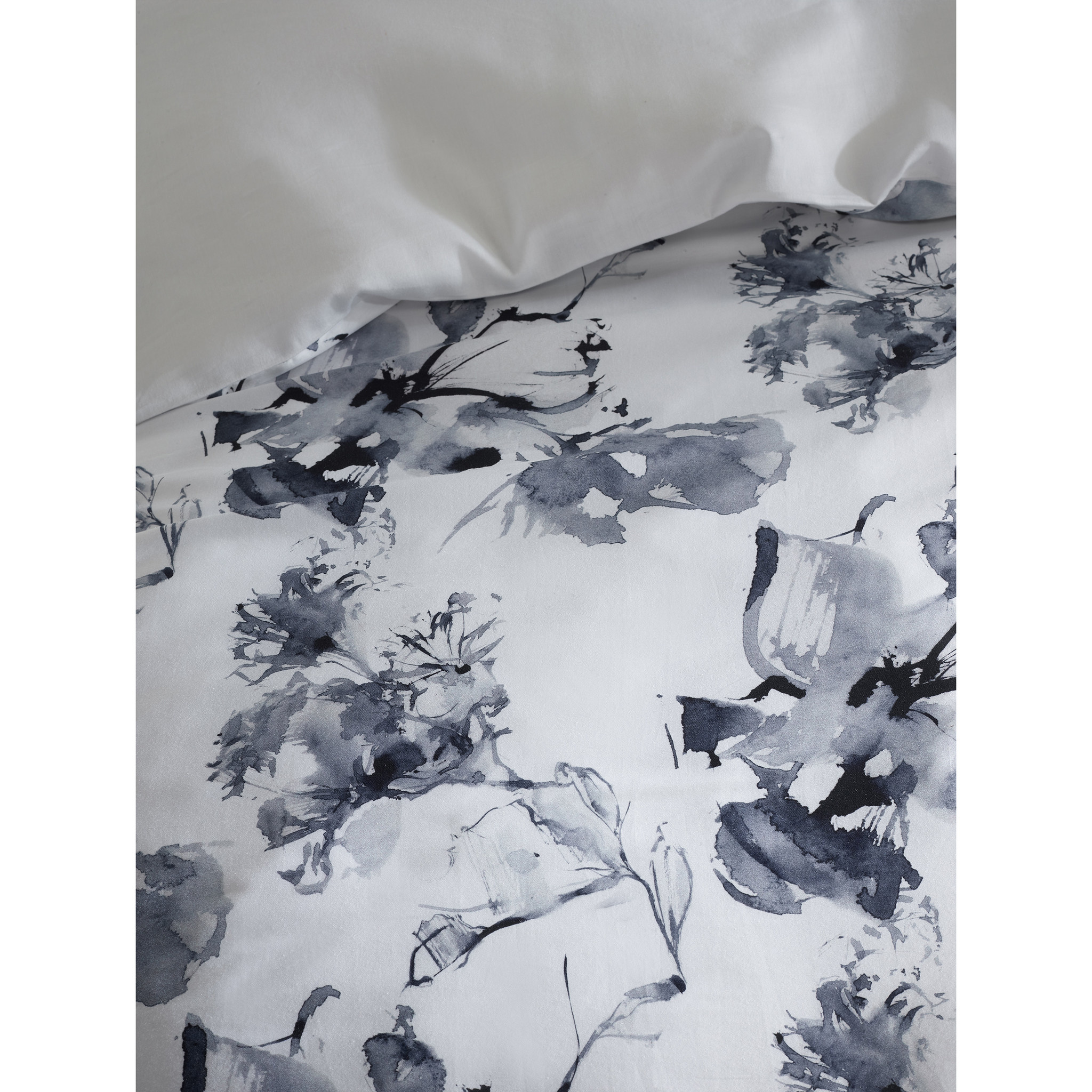 De Witte Lietaer Duvet cover Cotton Satin Quill - Single - 140 x 200/220 cm - White