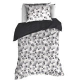 De Witte Lietaer Duvet cover Cotton Aileen - Single - 140 x 200/220 cm - Black