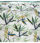 De Witte Lietaer Dekbedovertrek Katoen Salix - Eenpersoons - 140 x 200/220 cm - Groen