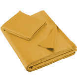 De Witte Lietaer Bed sheet set Olivia - Single - 180 x 280 cm - Yellow - Satin cotton
