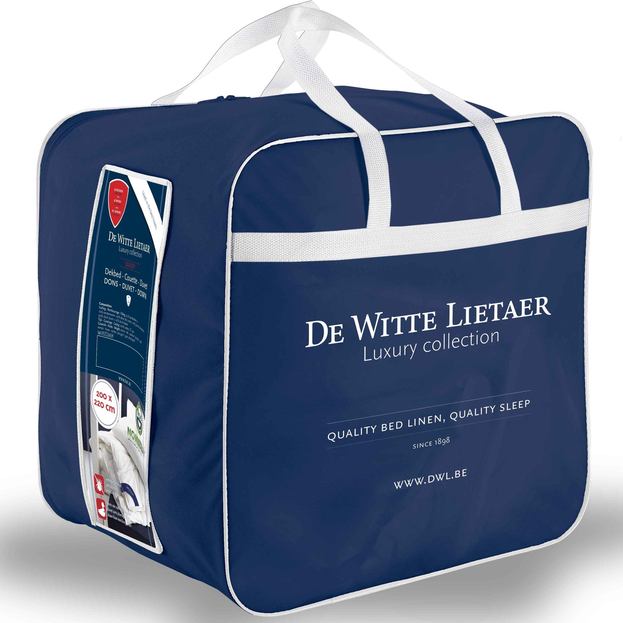 De Witte Lietaer Duvet Ducky 4 Seasons - Lits Jumeaux - 240 x 220 cm - Down filling