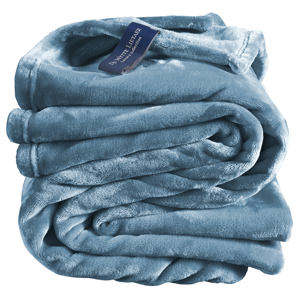 De Witte Lietaer Fleece plaid Cosy - 150 x 200 cm - 100% polyester