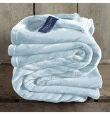 De Witte Lietaer Fleece plaid Cosy - 150 x 200 cm - Ice blue