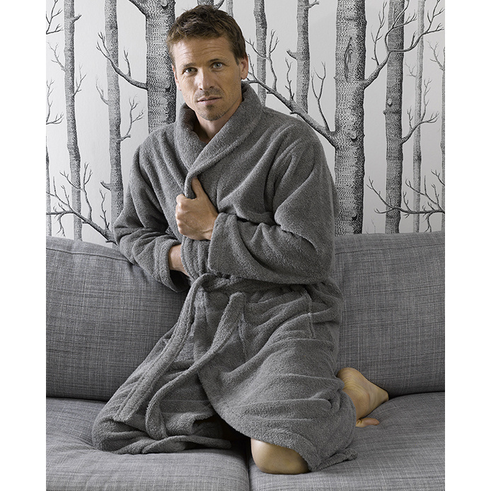 De Witte Lietaer Bathrobe Etrusk - Small - Unisex - Cotton