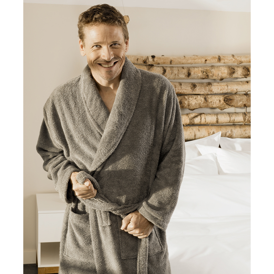 De Witte Lietaer Bathrobe Etrusk - Small - Unisex - Cotton