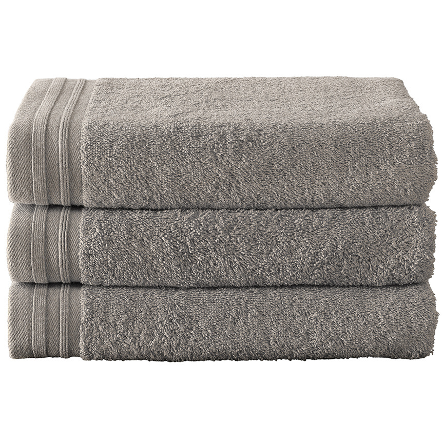 De Witte Lietaer Towels Imagine Taupe 50 x 100 cm - 3 pieces - Cotton