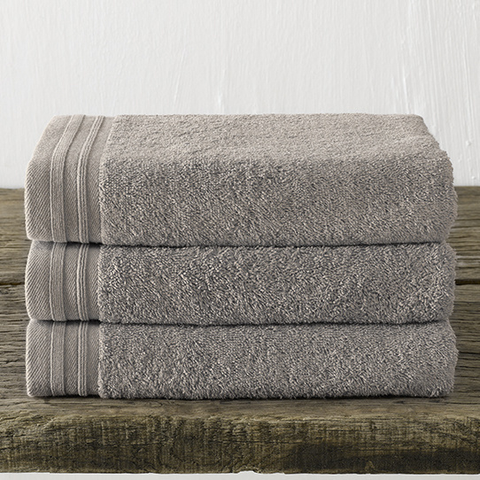 De Witte Lietaer Towels Imagine Taupe 50 x 100 cm - 3 pieces - Cotton