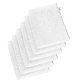 De Witte Lietaer Washandjes Imagine White 16.5 x 22 cm - 6 stuks - Katoen