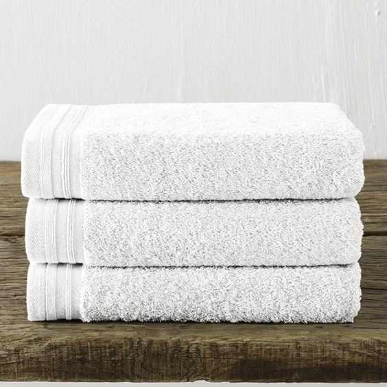 De Witte Lietaer Towels Imagine White 50 x 100 cm - 3 pieces - Cotton