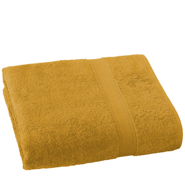 De Witte Lietaer Bath towel Stephanie Golden Yellow - 100 x 150 cm - Cotton