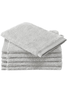 De Witte Lietaer Washcloths Contessa Silver 16 x 21 cm - 6 pcs.