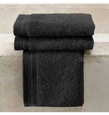 De Witte Lietaer Guest towels Contessa Black 40 x 60 cm - 3 pieces - Cotton