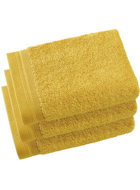 De Witte Lietaer Guest towels Contessa Ocher 40 x 60 cm - 3 pcs.