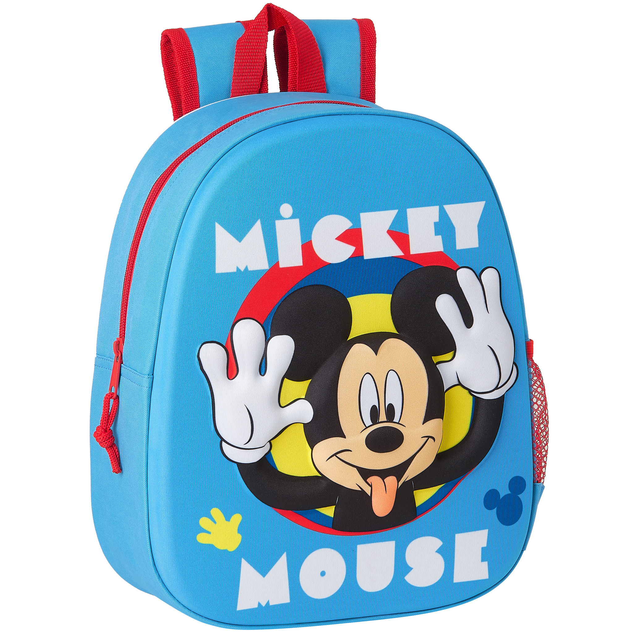 Disney Mickey Mouse Backpack 3D Funny - 33 x 27 x 10 cm - Polyester