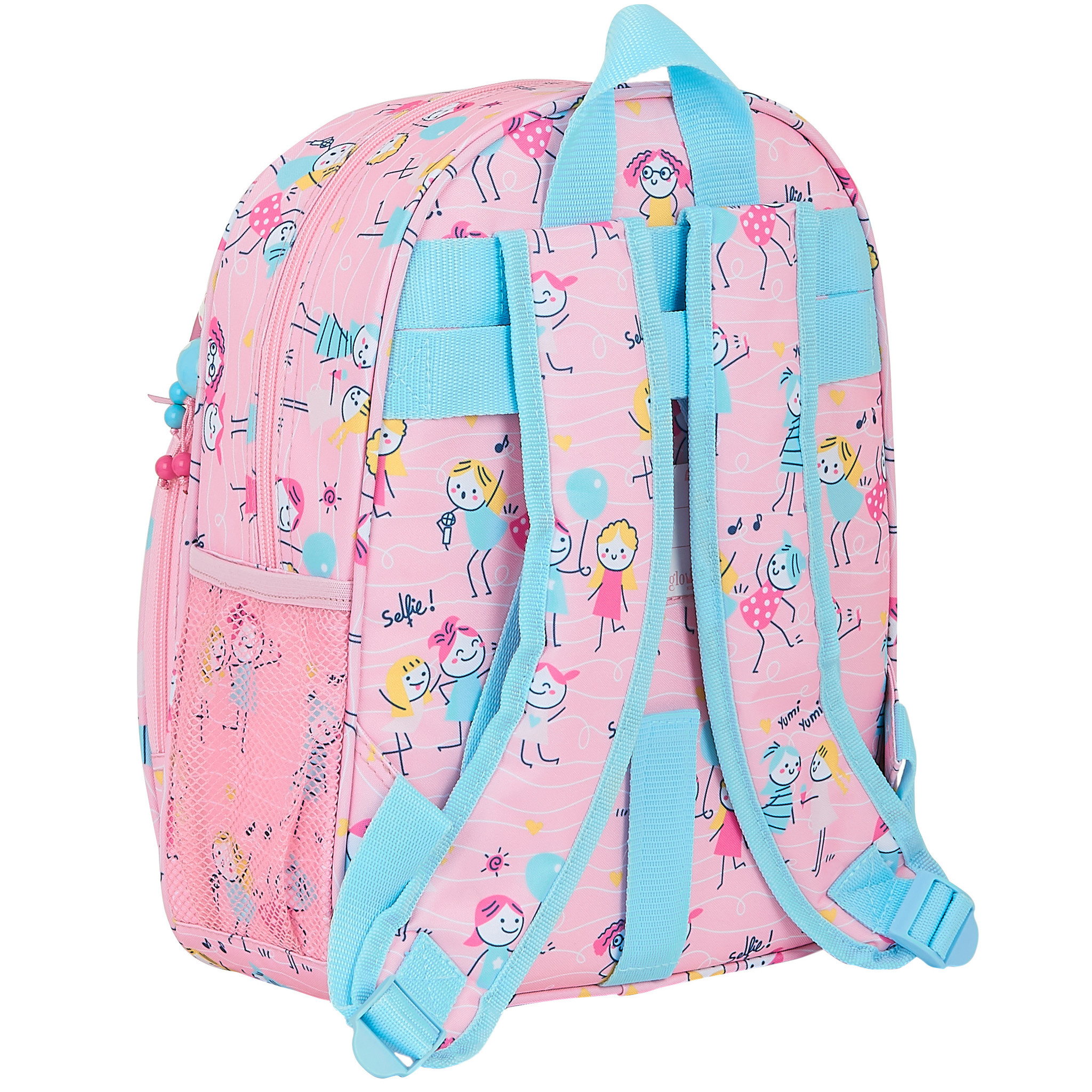 GLOWLAB Backpack Best Friends - 34 x 28 x 10 cm - Polyester