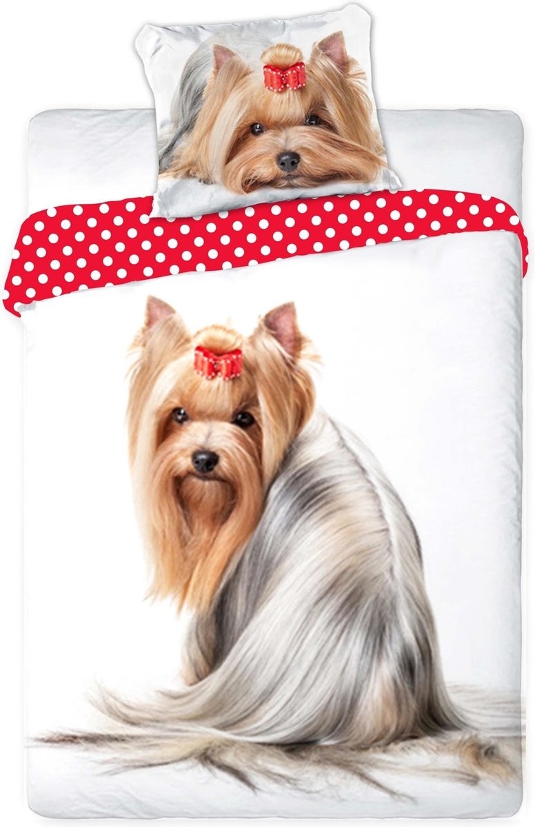 Animal Pictures Duvet cover Yorkshire Terrier - Single - 140 x 200 cm - Cotton