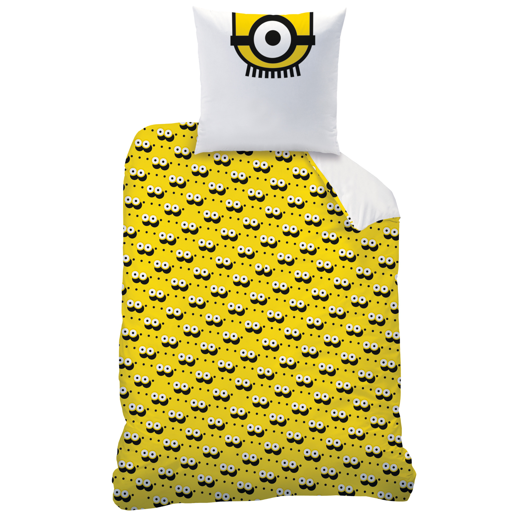 Minions Duvet cover Eyes - Single - 140 x 200 cm - Cotton