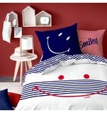 Smiley Duvet cover Marine - Single - 140 x 200 cm - Cotton