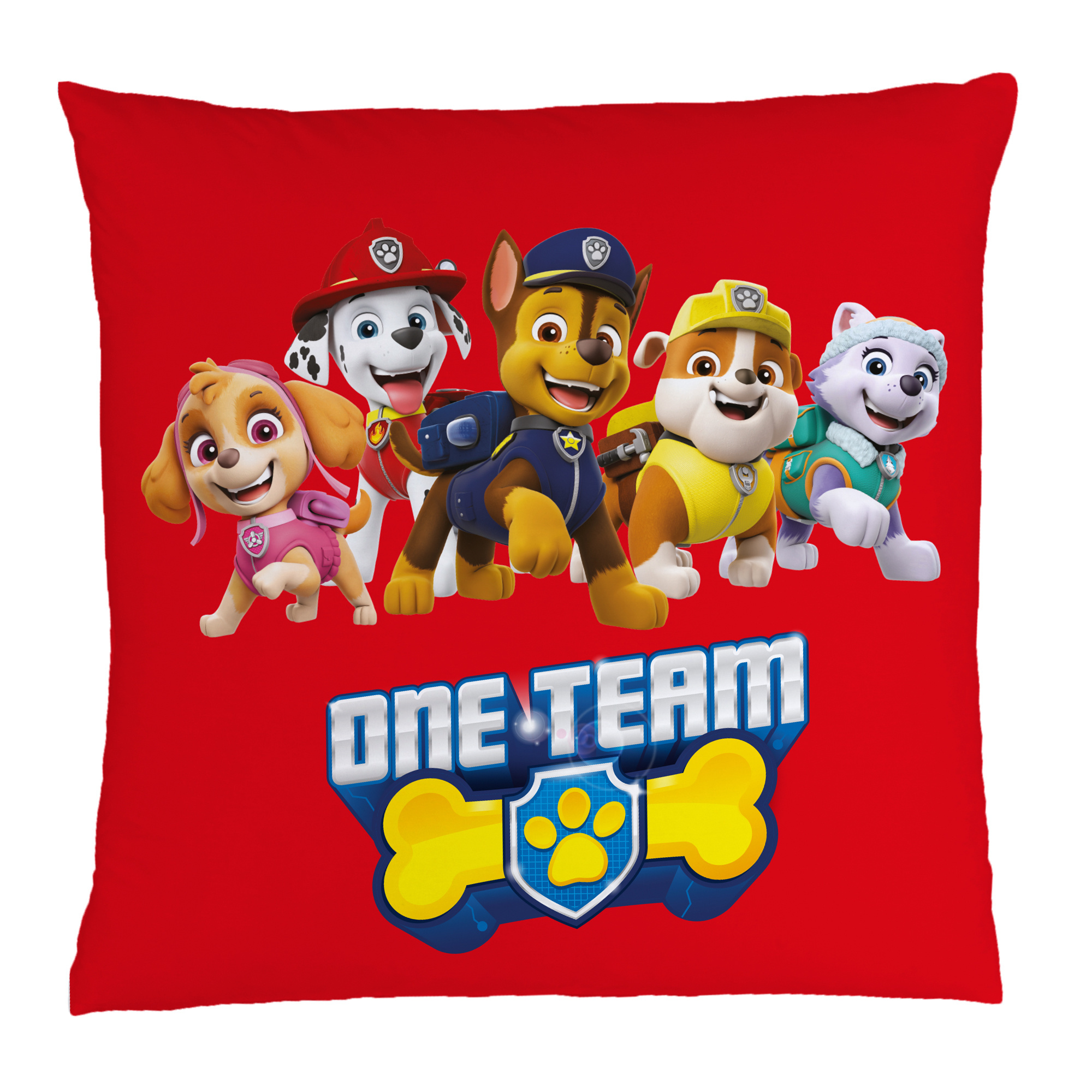 Paw Patrol Kussen One Team - 40 x 40 cm - Polyester