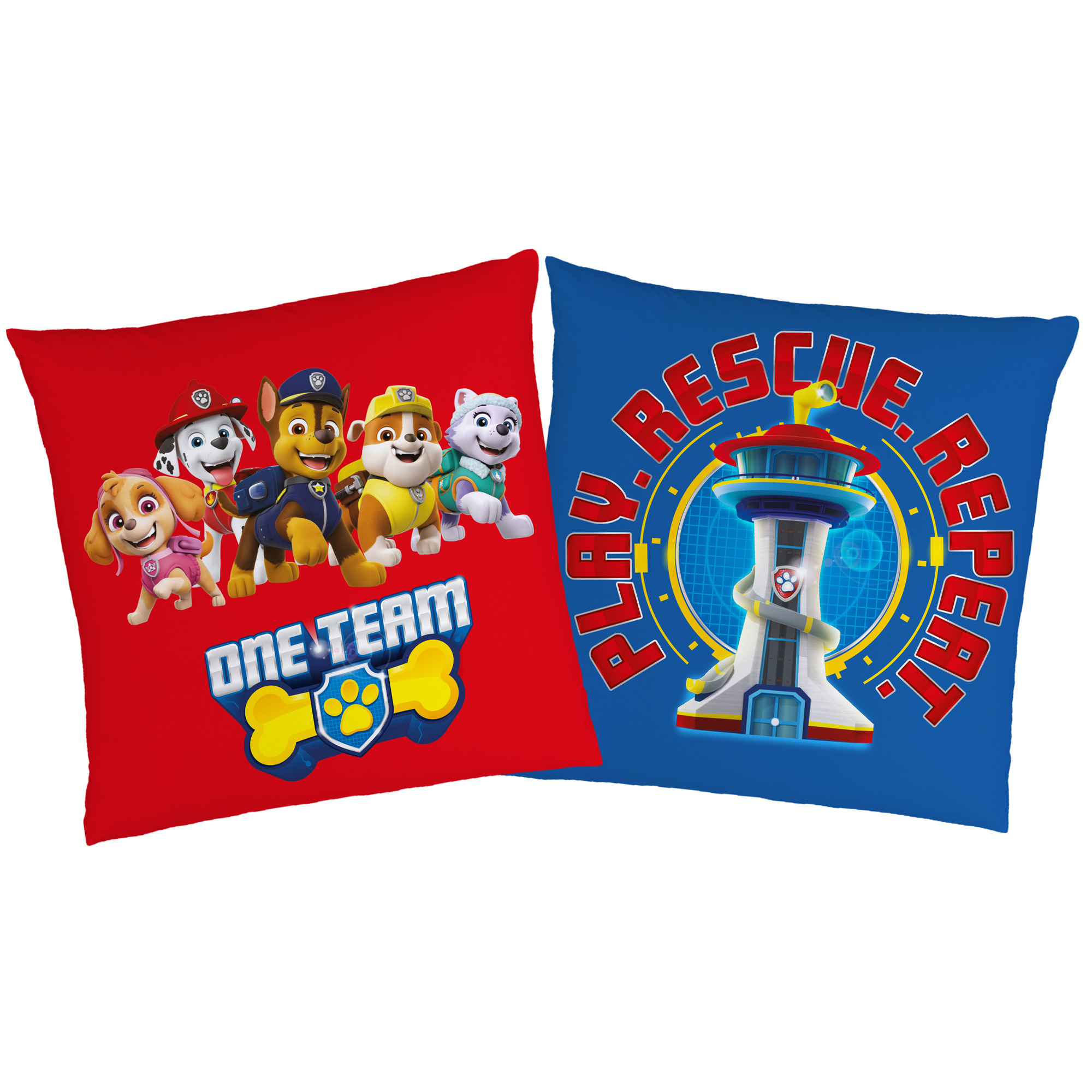 Paw Patrol Cushion One Team - 40 x 40 cm - Polyester