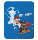 Paw Patrol Fleece blanket One Team - 110 x 140 cm - Polyester